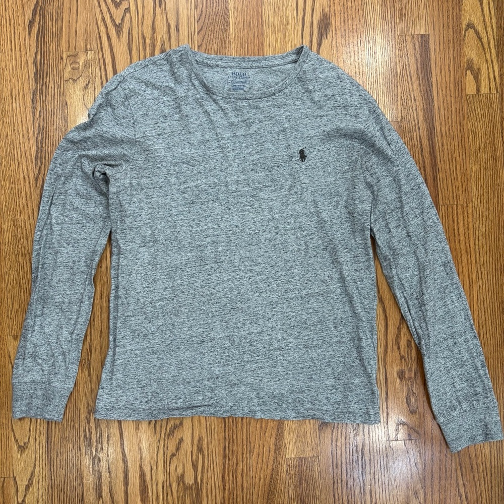 Polo Ralph Lauren Gray Long Sleeve Shirt